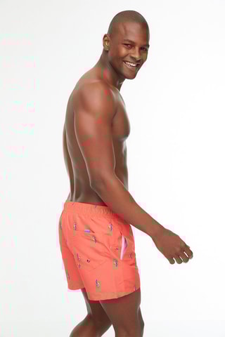 Calções de banho Vermelho