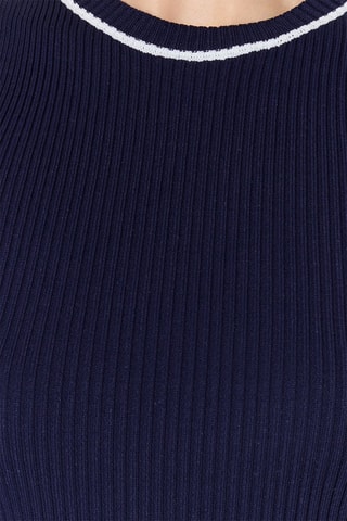 Top Bleu marine