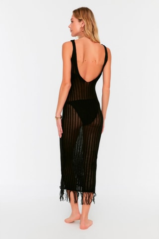 Vestido de praia Preto