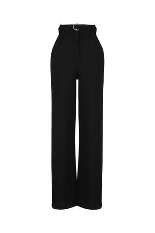 Calças wide legs - Preto