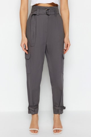 Pantalon cargo - Gris