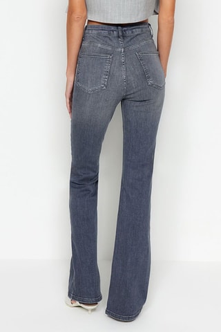 Jean flare - Gris