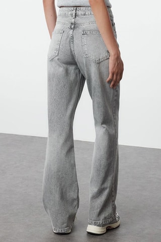 Jean wide legs - Gris