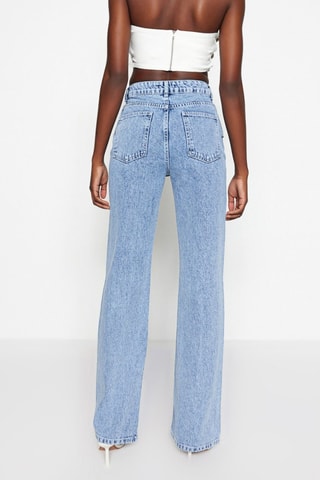 Jean wide legs - Bleu