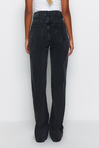 Jean wide legs - Anthracite