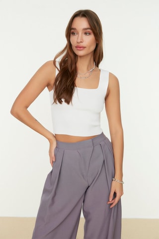 Crop top - Ecru
