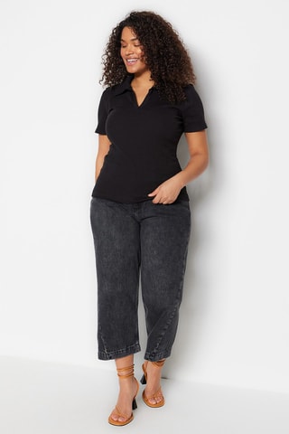 Top Plus Size Preto