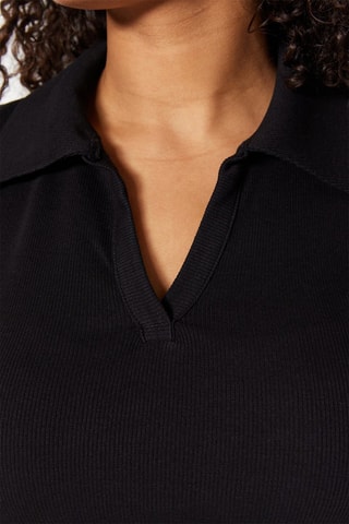 Top Plus Size Preto