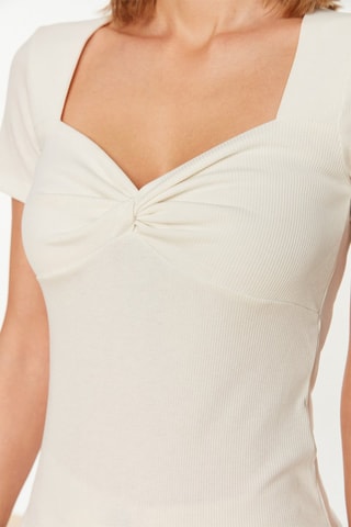 Crop top - Ecru