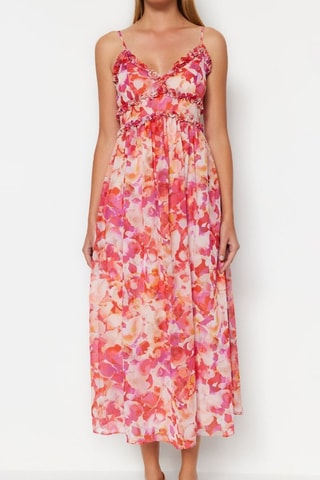Vestido midi - Rosa