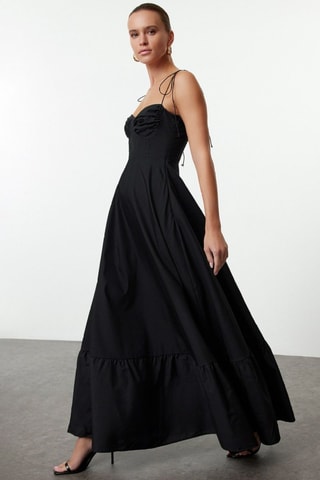 Vestido comprido - Preto