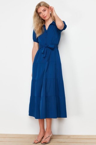 Vestido comprido - Índigo