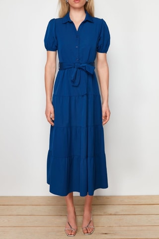 Vestido comprido - Índigo