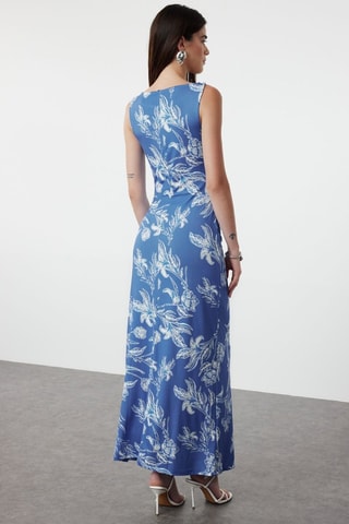 Vestido comprido - Azul