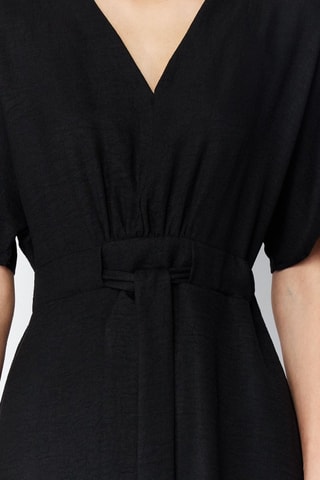 Vestido midi - Preto