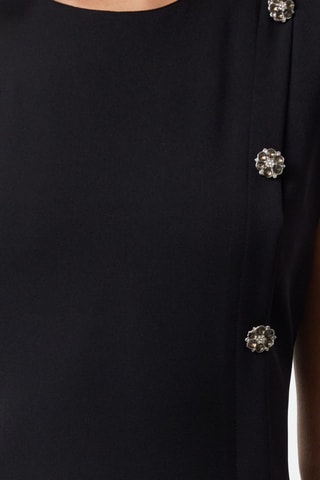 Vestido estilo patinadora - Preto