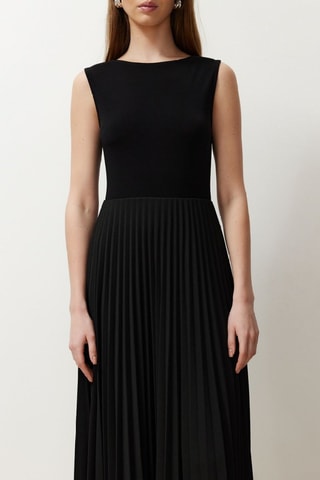 Vestido midi - Preto