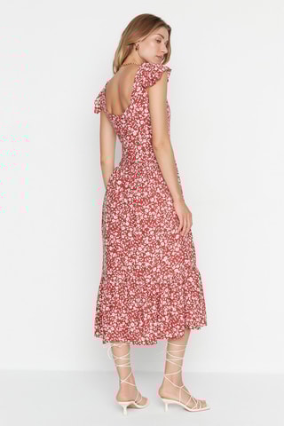 Vestido Castanho-claro