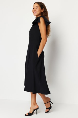 Vestido assimétrico - Preto