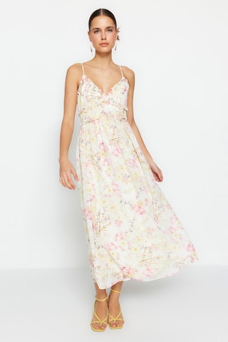 Vestido comprido - Cru