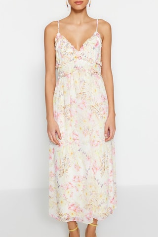 Vestido comprido - Cru