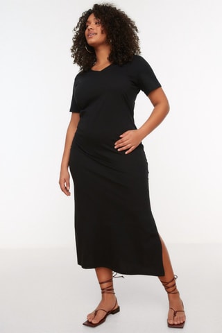 Vestido Plus Size Preto
