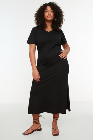 Vestido Plus Size Preto