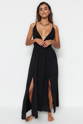 Vestido comprido Preto