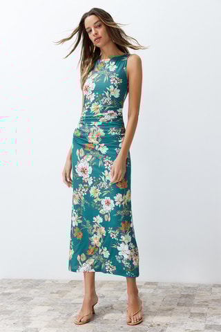 Vestido comprido - Verde