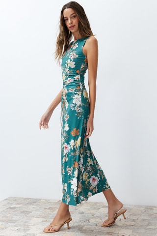 Vestido comprido - Verde