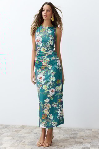 Vestido comprido - Verde
