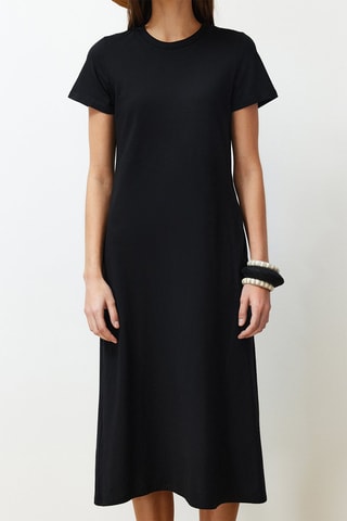Vestido midi - Preto