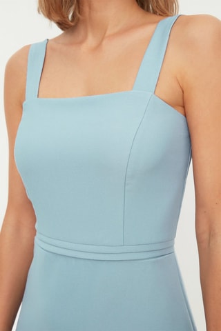 Vestido estilo patinadora - Azul-claro 