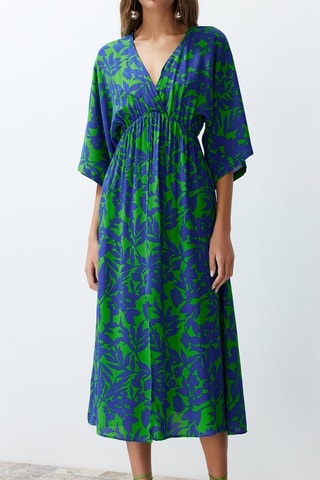 Vestido midi - Azul