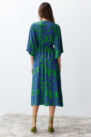 Vestido midi - Azul