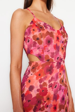 Vestido comprido - Fúcsia