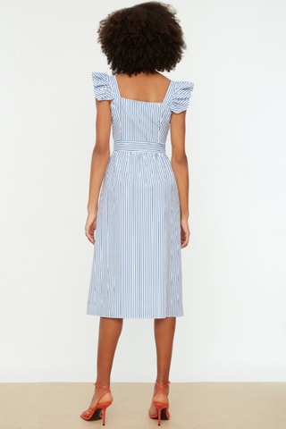 Vestido-camisa - Azul