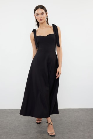 Vestido comprido - Preto