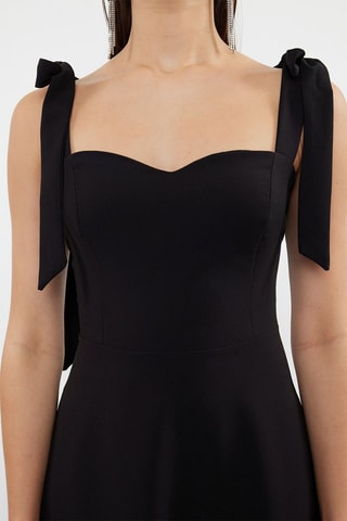 Vestido comprido - Preto