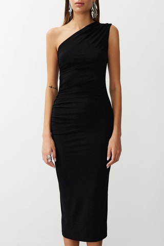 Vestido midi - Preto