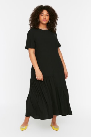 Vestido Plus Size Preto