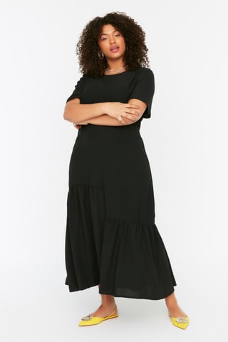 Vestido Plus Size Preto