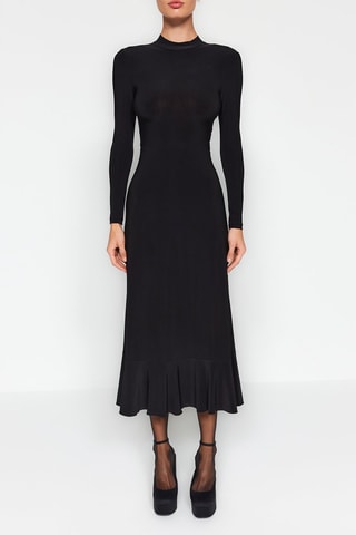 Vestido midi - Preto 