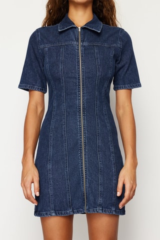 Vestido Azul-escuro