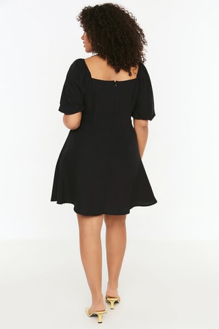 Vestido-camisa - Preto