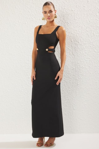Vestido comprido - Preto