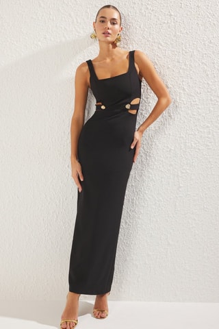 Vestido comprido - Preto