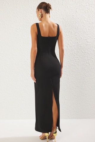Vestido comprido - Preto