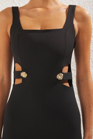 Vestido comprido - Preto