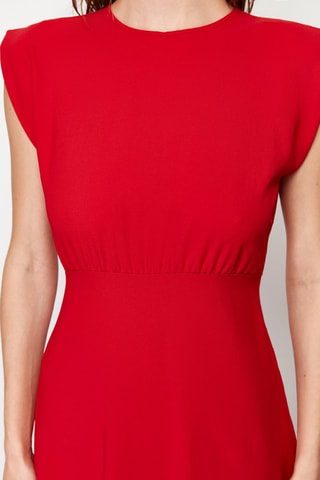 Vestido midi - Vermelho